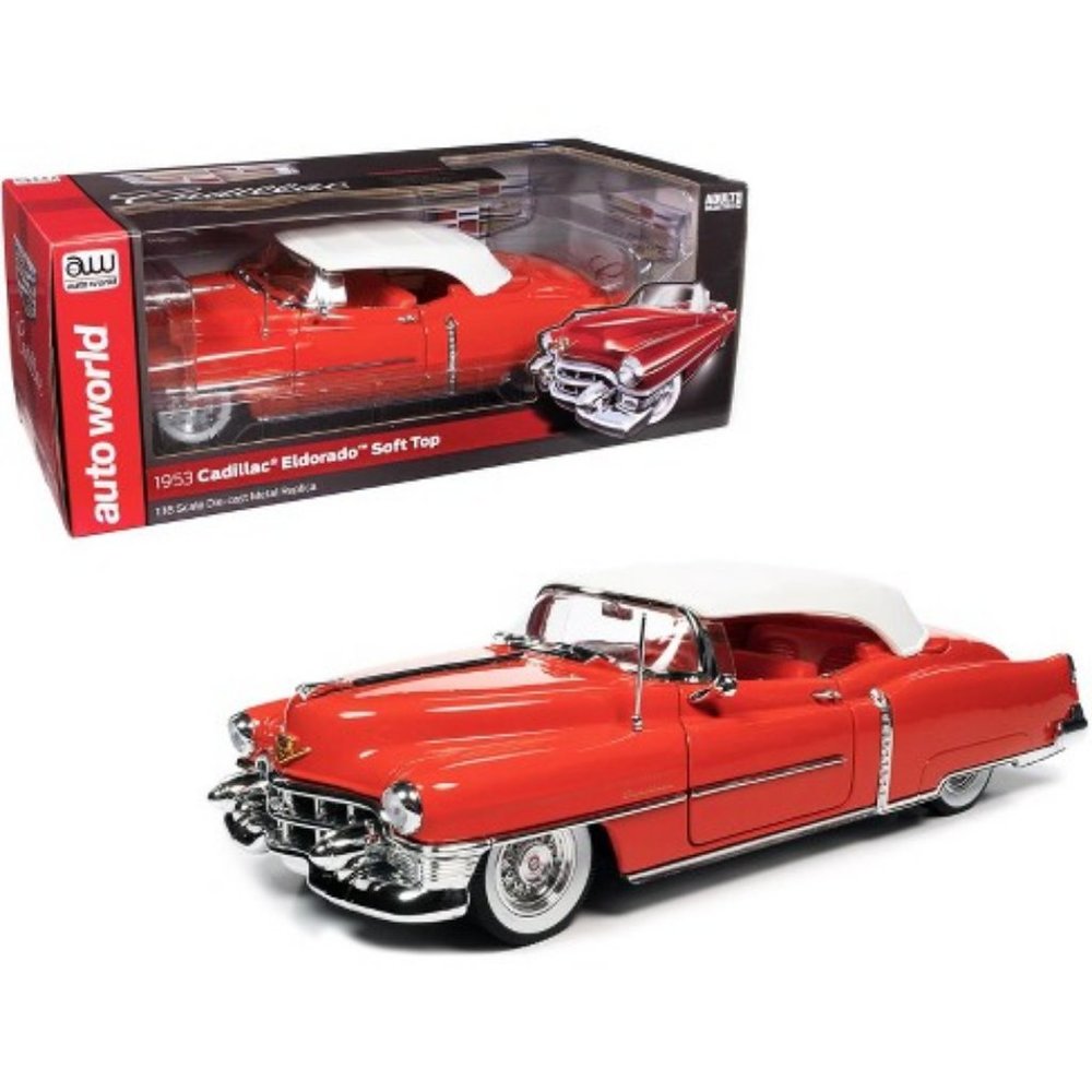 NIB  Autoworld Die-cast 1:18 1953 Cadillac Eldorado Convertible